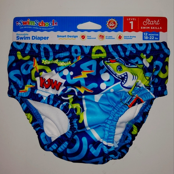 Swim School Swim New Resusable Boys Swim Diaper Poshmark